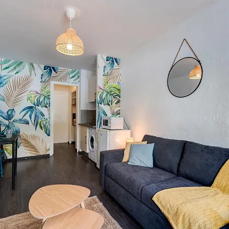 Les Orangers - Wifi, Ac, 2 Pers Nice